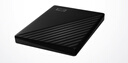 西部數(shù)據(jù)（WD）2TB 移動硬盤 USB3.0 My Passport隨行版2.5英寸 黑 機械硬盤 筆記本電腦外接 大容量加密存儲 曬單實拍圖