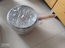 雙槍奶鍋316L不銹鋼嬰兒寶寶輔食小奶鍋湯鍋雪平蒸鍋加厚帶蒸籠 20cm 曬單實(shí)拍圖