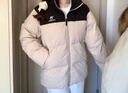 駱駝（CAMEL）火爐羽絨服女男戶(hù)外防潑水90%絨子外套 J34CR0L8635B 寶寶藍 XL 曬單實(shí)拍圖