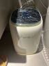 小吉（MINIJ）0.5kg內褲洗衣機迷你洗烘一體變頻內衣洗衣機雙路自投 閃烘 紫外除菌U10-MD Pro2.0 曬單實(shí)拍圖