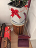 家逸實木凳子茶幾家用可疊放組合凳創(chuàng)意圓凳子客廳板凳吃飯餐凳椅子 曬單實拍圖