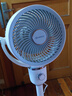 艾美特（AIRMATE）【小暴風(fēng)】空氣循環(huán)扇大風(fēng)量搖頭電風(fēng)扇家用臺(tái)式落地扇升級(jí)加高換氣輕音柔風(fēng)小風(fēng)扇 FA18-X115 曬單實(shí)拍圖