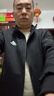 純棉斷碼運動(dòng)套裝男商務(wù)大碼春秋新款休閑開(kāi)衫外套男士加絨兩件套 【黑色平腳款】AD運動(dòng)套裝 2XL【 135-150斤】 曬單實(shí)拍圖
