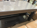 暖洋洋智能高端款NY80X1石墨烯家用冬季多功能電熱烤火爐電取暖桌子一體茶幾升降長(cháng)方形取暖器考暖火爐 星河淺灰（可升降中層架） 1.38*0.8米 曬單實(shí)拍圖