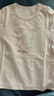 babylove女寶寶內(nèi)衣套裝春秋款純棉打底睡衣女童甜美分體家居服秋衣秋褲 曬單實拍圖