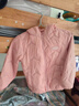 雪中飛【壓膠工藝】兒童羽絨服新款男女童秋冬季輕薄保暖外套 粉色 130 曬單實拍圖