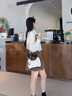 hanayo品牌新款斜挎包包女包櫻桃掛件單肩包時(shí)尚新月包生日禮物送女友 White 白色 曬單實(shí)拍圖