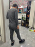 貓人（MiiOW）男士保暖內(nèi)衣男羽絨蠶絲5A抑菌無(wú)痕冬情侶加厚本命年秋衣秋褲套裝 深麻灰-男 【升級(jí)330g羽絨蠶絲】 XL （建議120-150斤） 曬單實(shí)拍圖