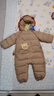 迷你巴拉巴拉【迷你小蛋仔】男女童寶寶羽絨服連體衣保暖護肚萌趣冬日童裝 曬單實(shí)拍圖