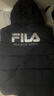 FILA 斐樂(lè )官方情侶羽絨服2025年冬時(shí)尚休閑連帽上衣男女同款保暖外套 曬單實(shí)拍圖