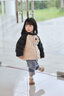 巴拉巴拉童裝兒童羽絨服寶寶女童男童2025年冬季保暖外套寶寶上衣萌趣輕薄 黑白小狗-白鴨絨 100 充絨量42g 適合2-3歲 曬單實拍圖