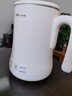 小熊（Bear）電熱恒溫水杯 便攜燒水杯 304不銹鋼旅行出差便攜加熱保溫杯 迷你保溫杯學(xué)生宿舍智能電熱水壺 0.6L 【差旅便攜恒溫燒水壺】ZDH-A06H1 曬單實(shí)拍圖
