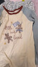 貓人兒童睡衣女童春秋款純棉小孩長(cháng)袖中大童家居服套裝 可愛(ài)熊偶 170 曬單實(shí)拍圖