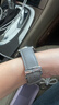 二手華為原裝watch2/gt3/fit3/4真皮表帶20mm42表盤(pán)通用腕帶表鏈 灰色fit3/4皮帶款才可以使用 曬單實(shí)拍圖