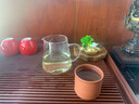 百年利永主人杯宜興純全手工紫砂杯原礦降坡泥竹節功夫茶具泡茶杯子品茗杯 竹節主人杯-降坡泥 130ml 1只 曬單實(shí)拍圖