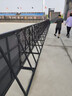 衡中金防爆鐵馬欄安全防攀爬圍護欄折疊離護欄演唱會(huì )隔音樂(lè )節拆卸護欄 黑色 曬單實(shí)拍圖