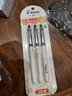 百樂(lè)（PILOT）P500考試筆20周年限定中性墨走珠筆辦公用品簽字學(xué)生用 CA.BL-P50MW20A-B-S3 0.5 白/黑 3支裝 曬單實(shí)拍圖