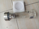 嘉特雙層加厚玻璃杯 茶水分離泡茶杯子 高硼硅帶茶隔商務(wù)辦公水杯車載 曬單實(shí)拍圖