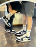 耐克（NIKE）女鞋男鞋 AJ1喬1 JORDAN 1時(shí)尚運動(dòng)鞋休閑鞋百搭板鞋 DC0774-101 42.5 曬單實(shí)拍圖