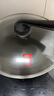 康巴赫新款炒鍋不粘鍋316L不銹鋼炒菜鍋32cm雙面蜂窩平底電磁爐通用 曬單實(shí)拍圖