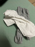 京東京造【純棉100%】6雙男式短襪10A抗菌休閑透氣襪子男夏季 黑白灰 曬單實(shí)拍圖