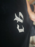 CHINISM CH純色簡約短袖男夏季T恤半袖時尚寬松潮流休閑潮牌圓領(lǐng)情侶上衣 黑色 L 曬單實拍圖