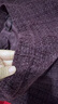 LULUALWAYS我愛露露24冬季新款時髦氣質(zhì)淑女高腰傘裙長款半身裙女 紫色 M 曬單實拍圖