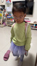 Q21天絲搖粒絨親子家居服套裝兒童男女童寶寶排汗保暖外套褲子秋 普魯士藍 180 成人男士（拉鏈有區(qū)別） 曬單實拍圖
