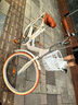 飛鴿（FLYING PIGEON）自行車(chē)成人通勤車(chē)自行車(chē)學(xué)生單車(chē)成人自行車(chē)通勤自行車(chē)女士自行車(chē) 標配奶油米|單速|(zhì)輻條輪+禮包 24寸適合150-170cm 曬單實(shí)拍圖