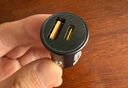 品勝車載充電器65W一拖二車充超級(jí)快充汽車充電頭轉(zhuǎn)換器適用華為蘋果 曬單實(shí)拍圖