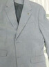 羅蒙（ROMON）西裝男新郎結婚正裝西服套裝三件套商務(wù)休閑禮服英倫風(fēng)彈力修身 中灰色 【上衣+褲子+馬甲】 52/XL【120-135斤穿】 曬單實(shí)拍圖