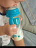貝親（Pigeon）PPSU迪士尼雙把手奶瓶240ml M號奶嘴 經(jīng)典唐老鴨 3月+ AA267 曬單實(shí)拍圖