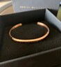 丹尼爾惠靈頓（DanielWellington）dw手鐲女時(shí)尚首飾玫瑰金情侶對(duì)鐲七夕情人節(jié)禮物DW00400003 曬單實(shí)拍圖