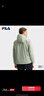 FILA  黃景瑜同款斐樂(lè )官方男士梭織外套25秋新款簡(jiǎn)約休閑舒適連帽上衣 穎果綠-GN L 175/96A/L 曬單實(shí)拍圖