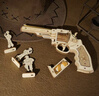 若客（ROKR）AK47玩具槍積木槍手工diy拼裝模型槍皮筋槍七夕情人節禮物男孩 曬單實(shí)拍圖