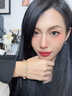 唯一（Winy）錦鯉和田玉平安扣銀手鏈生日七夕情人節(jié)禮物送女朋友老婆手串手鐲 曬單實拍圖