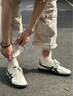 Onitsuka Tiger鬼塚虎男女款復古德訓鞋輕便透氣運動(dòng)休閑板鞋TOKUTEN 1183B938 白色/黑色 40.5 曬單實(shí)拍圖