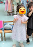 戴維貝拉兒童連衣裙夏裝女童漢服裙子寶寶涼感抗菌公主裙 曬單實(shí)拍圖