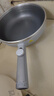 美的（Midea）電炒鍋 電蒸鍋 電煮鍋電火鍋家用多功能鍋炒菜鍋插電蒸煮一體鍋 304蜂窩晶盾多用途鍋電熱鍋 5.5L 【304蜂窩晶刻】HCG3217 曬單實(shí)拍圖