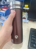 茶馬仕紫砂內(nèi)膽保溫杯男女士泡茶杯高檔水杯生日禮物商務(wù)禮品杯子送老師 曬單實拍圖