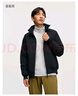 蕉下（beneunder）外套男立領(lǐng)夾克棉服氣絨服飛行員戶(hù)外休閑CL235漫暮黑2XL 曬單實(shí)拍圖