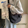 回力斜挎包女士2024春夏單肩包大容量斜挎休閑通勤餃子包托特包背包 曬單實(shí)拍圖
