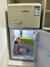 德姆勒（DEMULLER）復(fù)古冰箱小型大容量家用租房電冰箱 化妝品靜音強(qiáng)勁網(wǎng)紅冰箱冷藏冷凍節(jié)能 芝士白118升 118L芝士白 曬單實(shí)拍圖