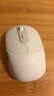 聯(lián)想（Lenovo）小新M2雙模無線藍牙鼠標 可充電長續(xù)航 輕音便攜 類膚手感 舒適辦公鼠標 電腦筆記本平板鼠標 白色 曬單實拍圖