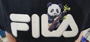 斐樂(lè )FILA大熊貓短袖T恤情侶2025秋新品半袖寬松純棉上衣女運動(dòng)男 云菇白-WT M 170/92A/M 曬單實(shí)拍圖