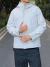 National Geographic國(guó)家地理25秋新品ATLAS系列WINDSTOPPER男連帽夾克外套 淺灰色L/GREY L 曬單實(shí)拍圖