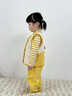 幼歌（YOUGE）嬰幼兒秋季新款雙面奧利絨柔軟背心卡通動(dòng)物保暖馬甲潮 黃色小鴨 90 cm 曬單實(shí)拍圖