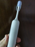 力博得電動(dòng)牙刷新一代掃振聲波牙刷清潔不打牙送男友/送女友生日禮物情侶款電動(dòng)牙刷教師節禮物S7霜華白  曬單實(shí)拍圖
