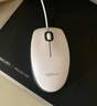 羅技（Logitech）M100r有線鼠標(biāo) 中大手鼠標(biāo)有線 筆記本電腦商務(wù)辦公鼠標(biāo)有線辦公 usb鼠標(biāo)Mac家用對稱商務(wù)企業(yè)采購 白色 曬單實拍圖