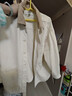 森馬（Semir）森柔牛仔|牛仔外套女中長(cháng)款燈芯絨翻領(lǐng)秋季落肩寬松103524109001 曬單實(shí)拍圖